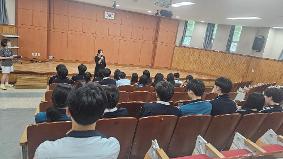 2025년 2학기 학급자치 회장, 부회장 당선증 수여식